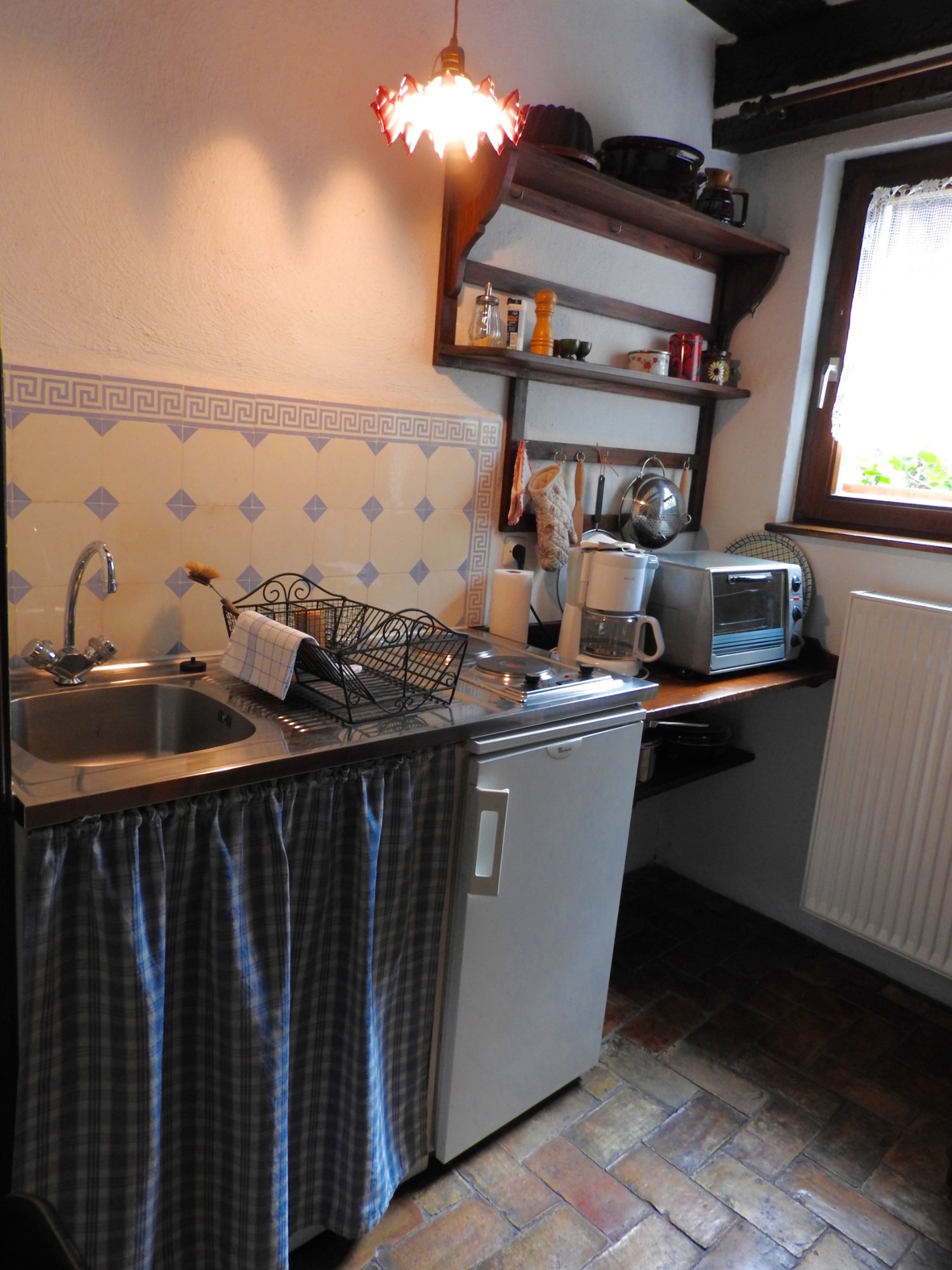 La kitchenette équipée